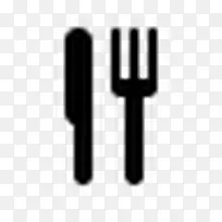 刀叉标识小图标-空若网 刀叉标识小图标-空若网