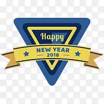 2018手绘三角形标签-空若网 2018手绘三角形标签-空若网