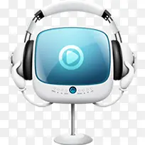 创意智能耳机机器人-空若网 创意智能耳机机器人-空若网