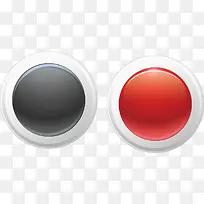 圆形按钮矢量切换按钮-空若网 圆形按钮矢量切换按钮-空若网