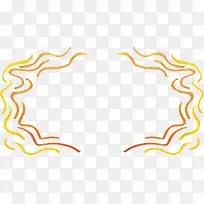 黄色水彩装饰边框-空若网 黄色水彩装饰边框-空若网