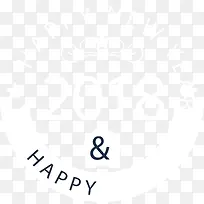 矢量2018新年图案标签-空若网 矢量2018新年图案标签-空若网