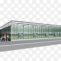 玻璃连栋温室-空若网 玻璃连栋温室-空若网