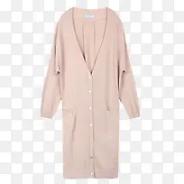 粉色长款外套-空若网 粉色长款外套-空若网