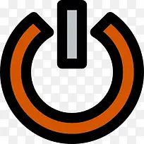 电源按钮图标-空若网 电源按钮图标-空若网