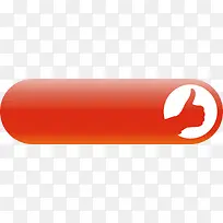 红色创意矢量按钮素材-空若网 红色创意矢量按钮素材-空若网