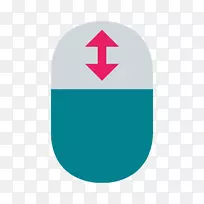 提尔绿色绿松石标志-鼠标光标-空若网 提尔绿色绿松石标志-鼠标光标-空若网