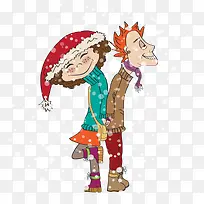 矢量温暖冬天-空若网 矢量温暖冬天-空若网