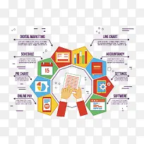 扁平化个人任务规划元素-空若网 扁平化个人任务规划元素-空若网