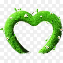 花草爱心主题医院三折页-空若网 花草爱心主题医院三折页-空若网