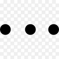 更多的按钮三点图标-空若网 更多的按钮三点图标-空若网