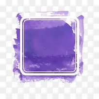 紫色水彩绘标签矢量图-空若网 紫色水彩绘标签矢量图-空若网