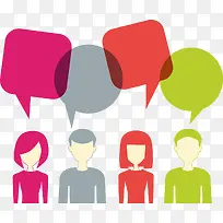 多彩气泡对话框-空若网 多彩气泡对话框-空若网