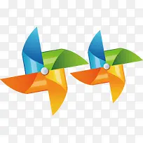 风车png矢量元素-空若网 风车png矢量元素-空若网