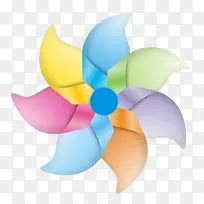 彩色风车-空若网 彩色风车-空若网
