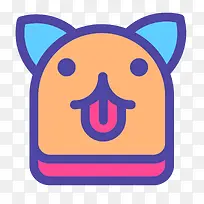 扁平化小狗PNG下载-空若网 扁平化小狗PNG下载-空若网