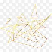手绘金色三角形-空若网 手绘金色三角形-空若网