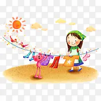 小儿插画-空若网 小儿插画-空若网