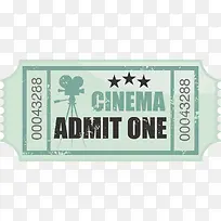 入场卷矢量素材-空若网 入场卷矢量素材-空若网