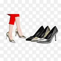 时尚尖头高跟鞋-空若网 时尚尖头高跟鞋-空若网