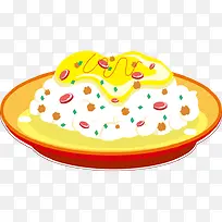 卡通手绘食物 美味 美食 粤菜-空若网 卡通手绘食物 美味 美食 粤菜-空若网