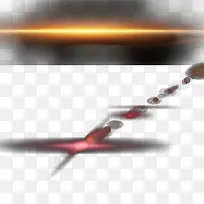 多彩线条光影素材免抠PSD-空若网 多彩线条光影素材免抠PSD-空若网