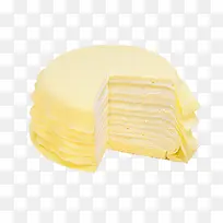 圆形芒果千层蛋糕设计-空若网 圆形芒果千层蛋糕设计-空若网