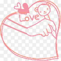 爱心印章水印图片-空若网 爱心印章水印图片-空若网