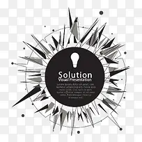 黑色三角形创意图-空若网 黑色三角形创意图-空若网