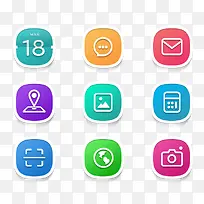 手机APP图标UI设计icon-空若网 手机APP图标UI设计icon-空若网