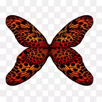 蝴蝶夹艺术-翅膀-空若网 蝴蝶夹艺术-翅膀-空若网