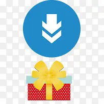 卡通下拉矢量按钮-空若网 卡通下拉矢量按钮-空若网