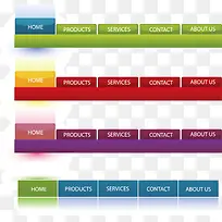 导航条 按钮-空若网 导航条 按钮-空若网