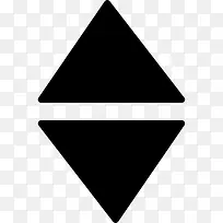 三角形形成箭头上下图标-空若网 三角形形成箭头上下图标-空若网