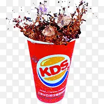 喷溅创意可乐饮品-空若网 喷溅创意可乐饮品-空若网