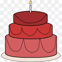 生日蛋糕结婚蛋糕剪贴画-粉红色蛋糕-空若网 生日蛋糕结婚蛋糕剪贴画-粉红色蛋糕-空若网