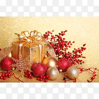 圣诞节礼物与圣诞球-空若网 圣诞节礼物与圣诞球-空若网