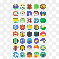 扁平化图标合集-空若网 扁平化图标合集-空若网