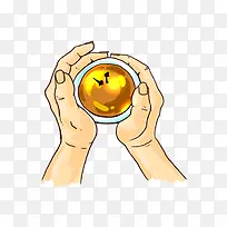 握杯子的手-空若网 握杯子的手-空若网