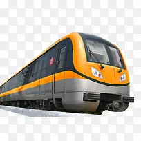 橙色动车png图片-空若网 橙色动车png图片-空若网
