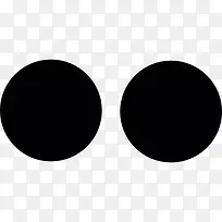 两个点图标-空若网 两个点图标-空若网