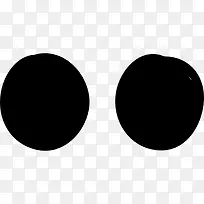 两个点图标-空若网 两个点图标-空若网