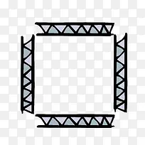 四边菱角授权书边框矢量素材-空若网 四边菱角授权书边框矢量素材-空若网