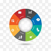 矢量PPT圆盘-空若网 矢量PPT圆盘-空若网