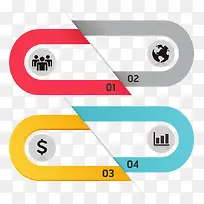 矢量彩色圆角长方形-空若网 矢量彩色圆角长方形-空若网