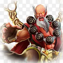 手绘浮云仙人-空若网 手绘浮云仙人-空若网