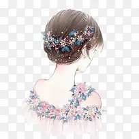 插画美女-空若网 插画美女-空若网