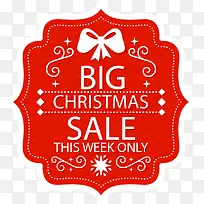 可爱红色圣诞节标签-空若网 可爱红色圣诞节标签-空若网