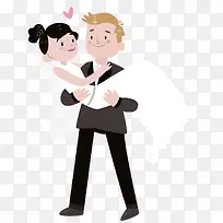 矢量公主抱-空若网 矢量公主抱-空若网