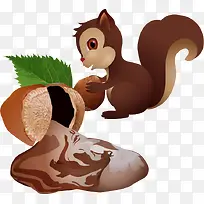 果实与松鼠-空若网 果实与松鼠-空若网